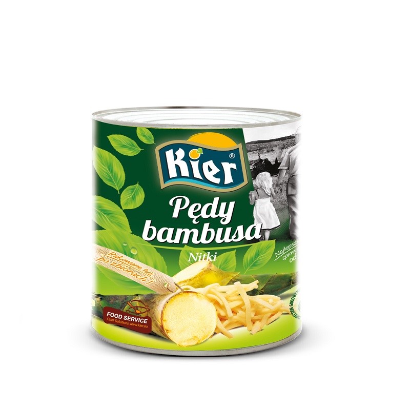 PĘDY BAMBUSA NITKI PUSZKA 2950G/1800G KIER