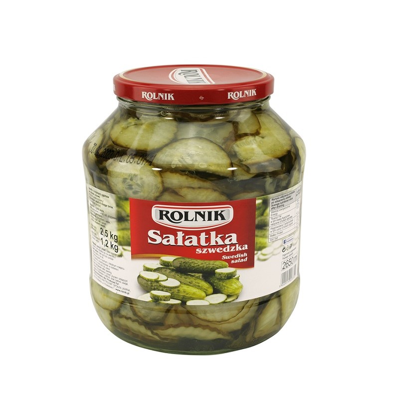 SAŁATKA SZWEDZKA 2650ML/1200G ROLNIK