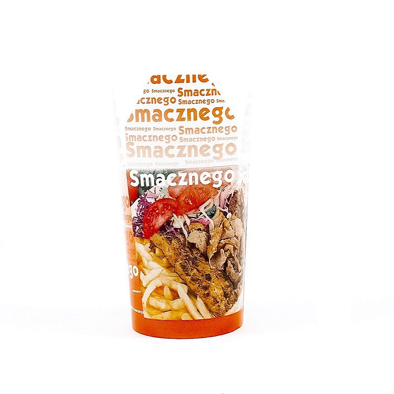 Kebab box 1000ml kolor