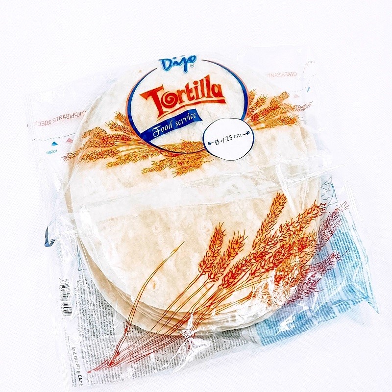 TORTILLA DIJO 25 CM 8*18SZT