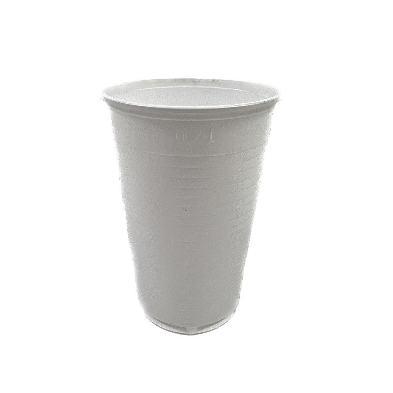 Kubek biały plastikowy 200ml