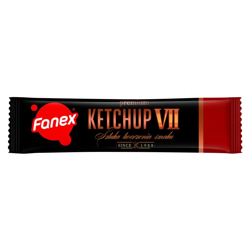 FANEX VII KETCHUP PREMIUM 15GX120 SASZETKI