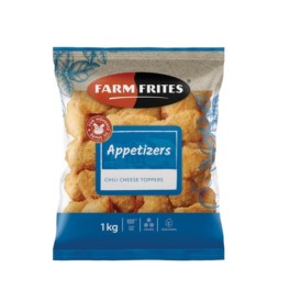 FARM CHILI CHEESE TOPPERS 6X1000G